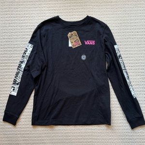 Vans Black Long Sleeve Tee